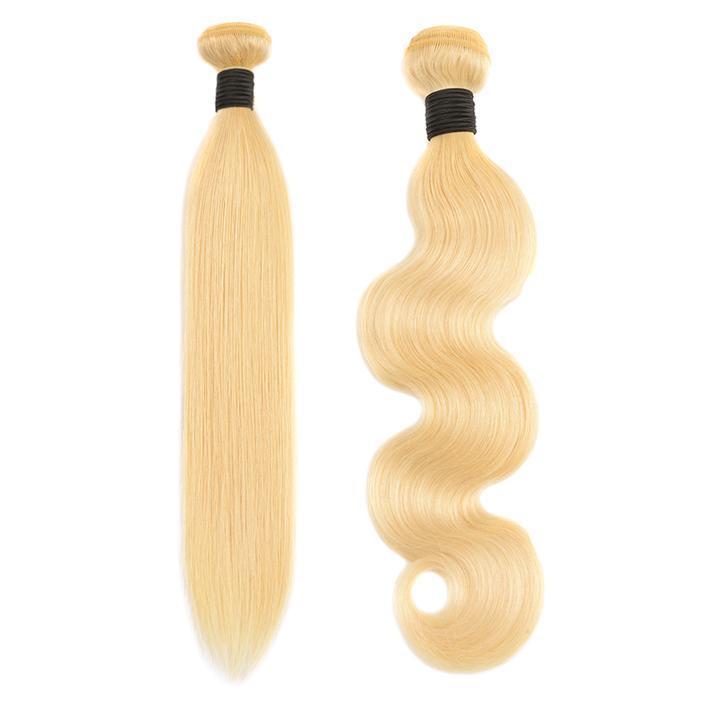 eullair 613 Blonde Hair Bundles 1 Piece Human Virgin Hair 12-32 Inches-1 PCS-eullair- Human Virgin Hair-eullair- Human Virgin Hair